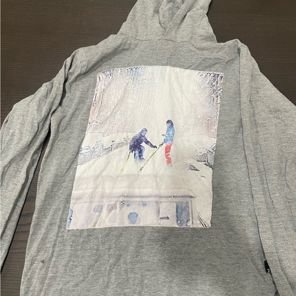 Grey hoodie